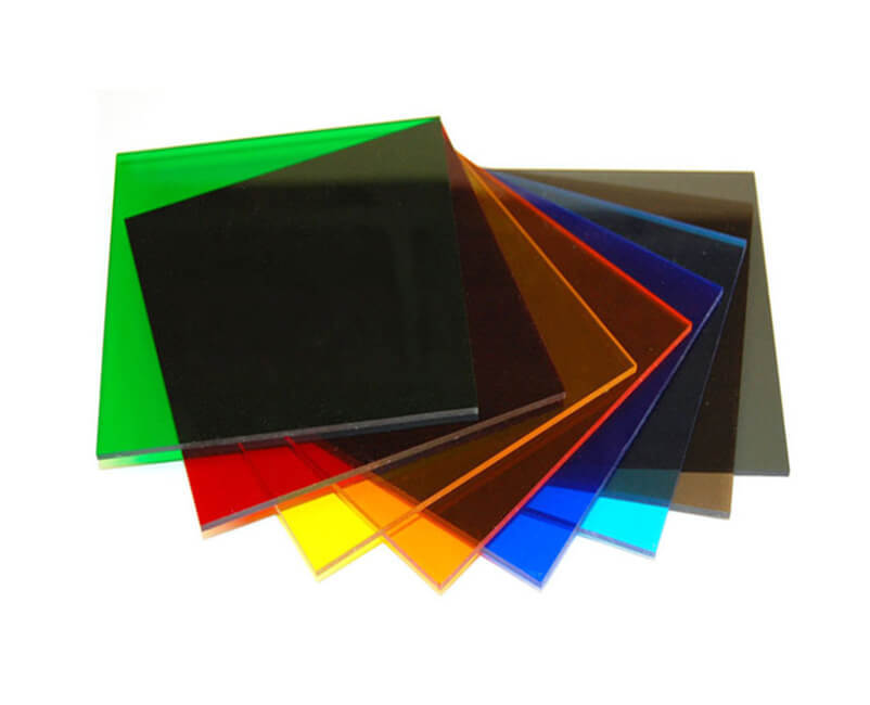 High Quality Colored Clear Acrylic Color Sheets