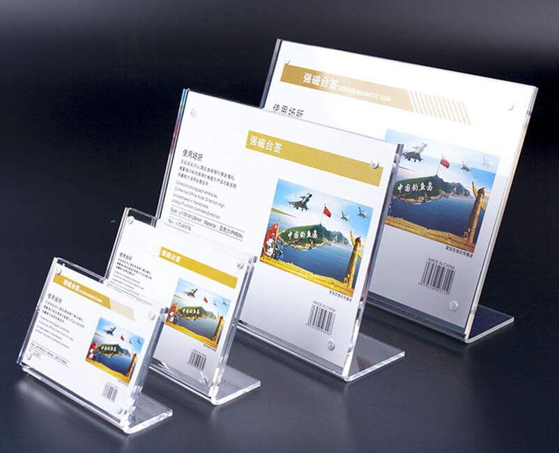 New Clear Acrylic Display with Tilt Base