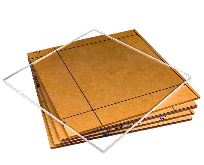 Transparent PS Sheet that can be used for photo frames