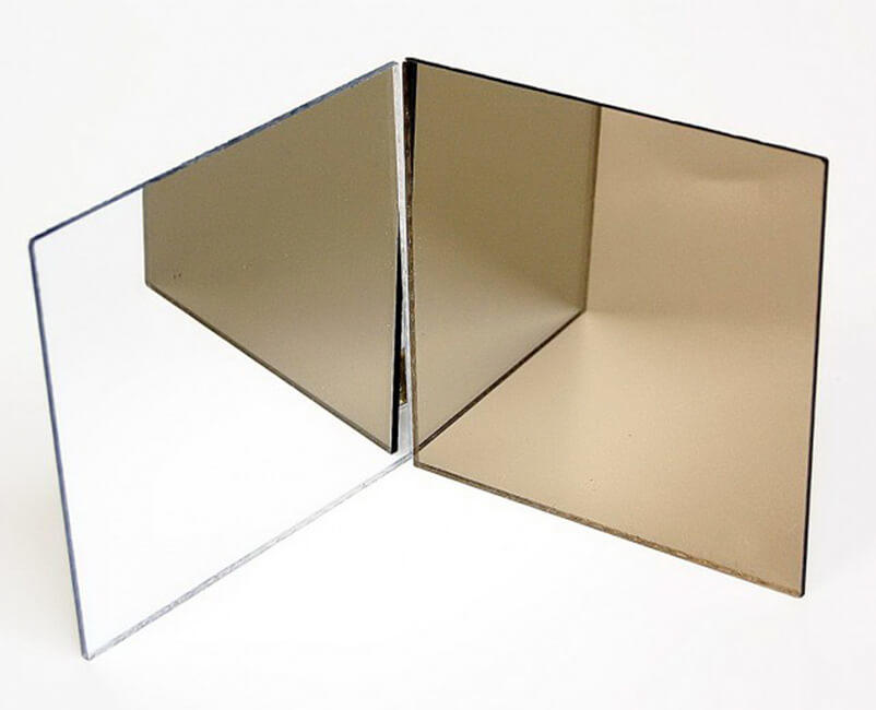 Gold Eco-Friendly PS Mirror Sheet