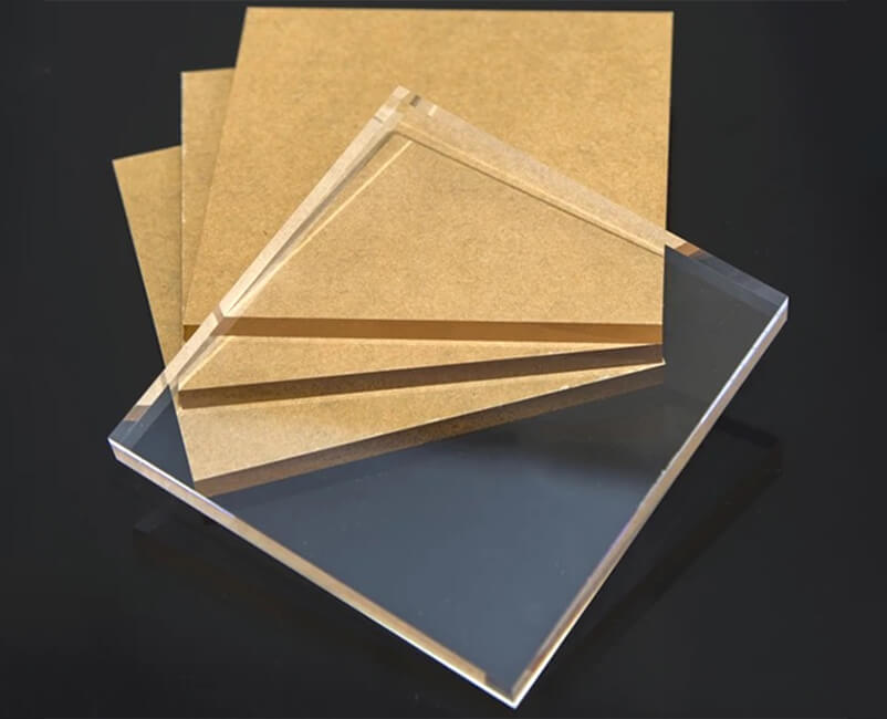 Custom size transparent PS Sheet for photo frame