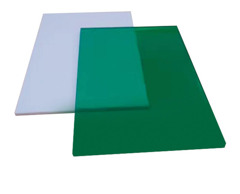 White and green PS Sheet, safe and pollution-free