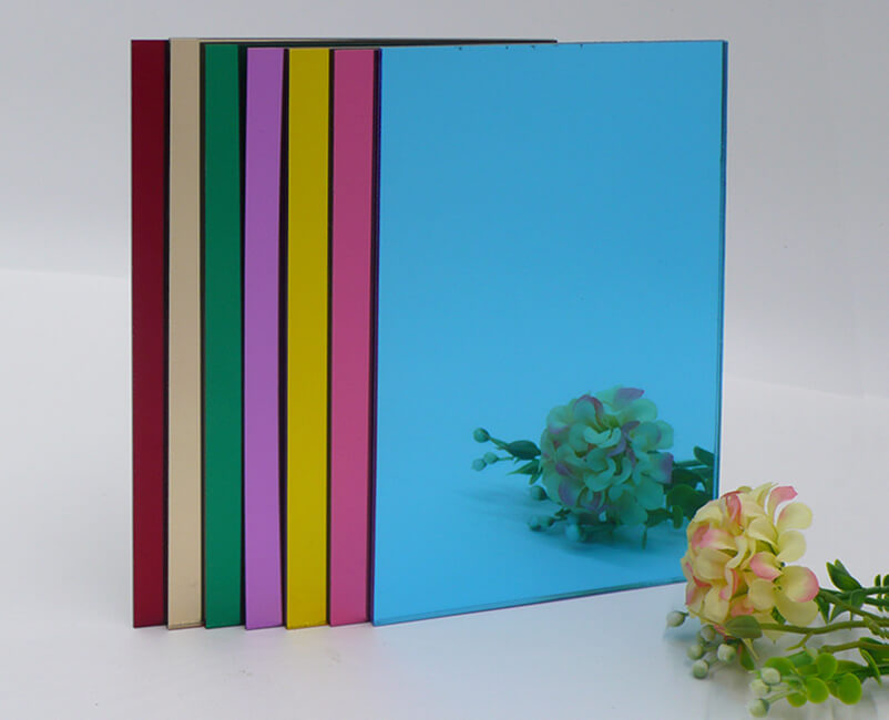 Factory Supply Different Thickness Eco-friendly Plexiglass Laser Color Acrylic Mirror Sheet
