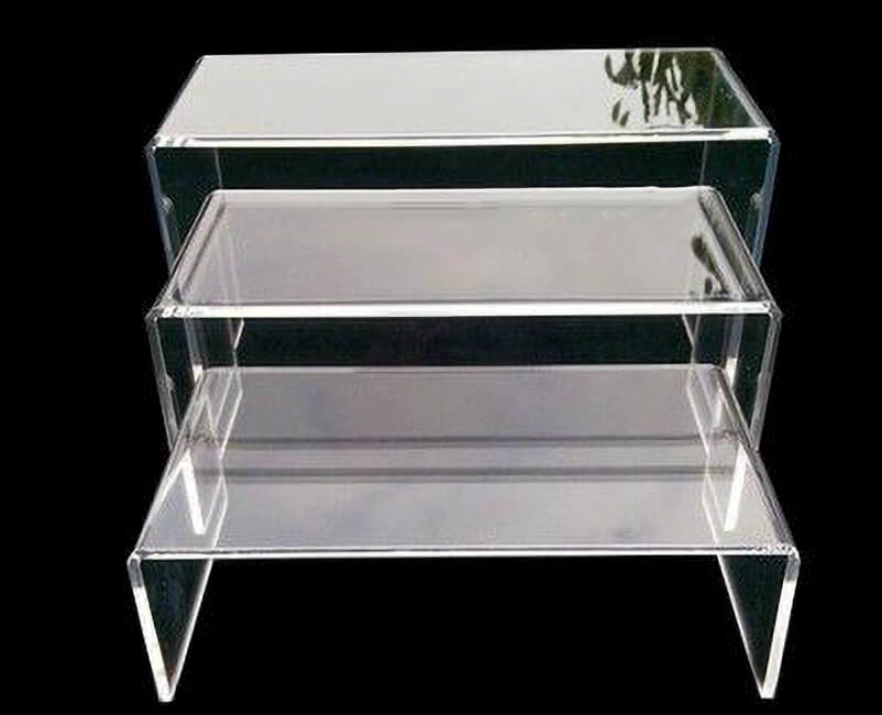 Wholesale U Shape Acrylic Shoes Display Shelf 