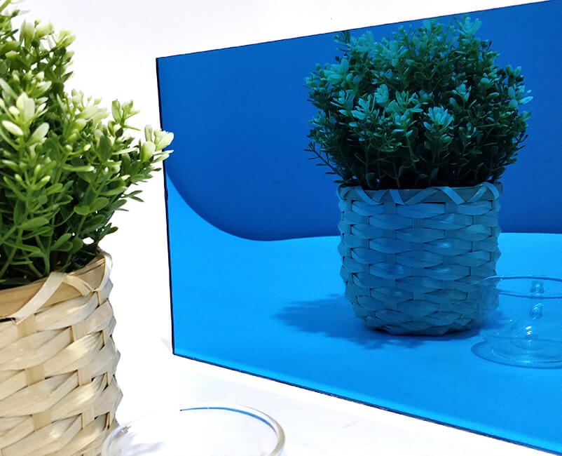 Blue PS Mirror