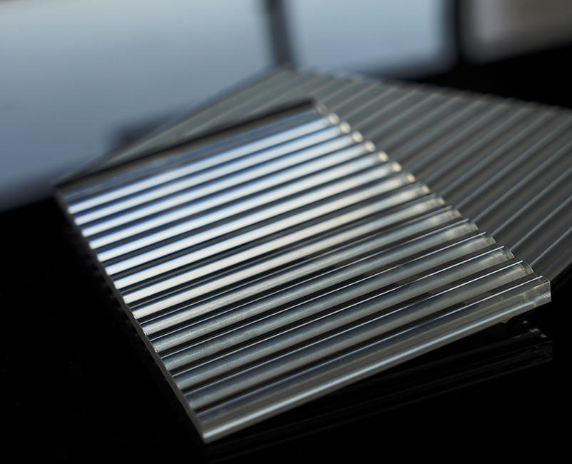 High Transparency PMMA Reeded Board